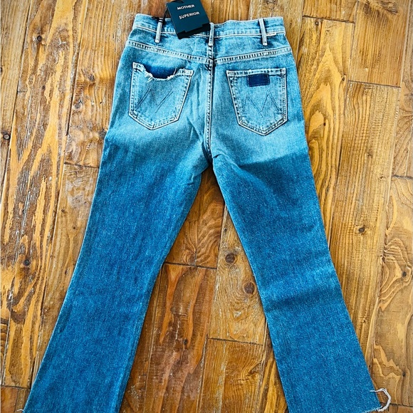 Mother Jeans, The Hustler Ankle Frayed, Color Healing Jar, size 28, NWT - Picture 4 of 8